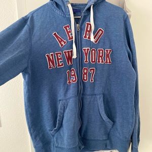 Blue Aeropostale Zip Up Jacket